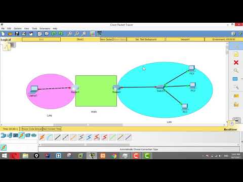 Packet Tracer lab - 4 - How To Add Slots & Serial Connection Between Two Routers