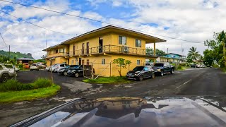 2023 Nov visit. Pohnpei Micronesia Drive from Nett to Pohnpei Campus and H&E Rental