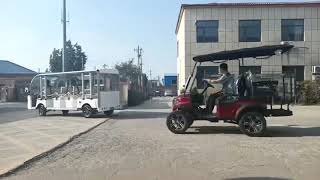 Unboxing Our Latest Electric Shuttle Bus & Golf Carts   3rd Reorder by Our Loyal Customer!
