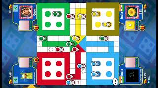 LUDO KING GAME 4 PLAYER ONLINE GAMEPLAY 🎮😺🎲..#gaming #games #gameplay  screenshot 4
