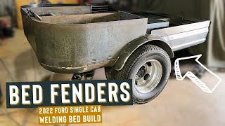 Making Welding Bed Fenders from 10