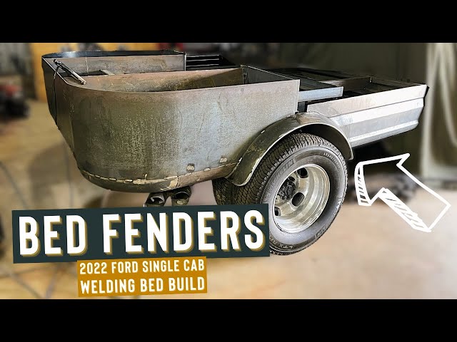 fabricating custom truck bed fenders steel plate