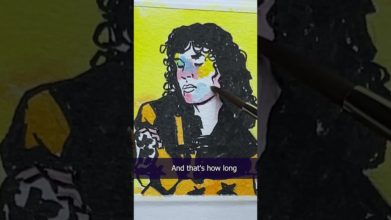 I'm Painting 100 Mini Album Covers and Today I Painted Conan Gray 