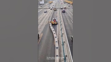 Fastest highway barrier installation- Good tools and machinery can increase work efficiency