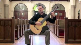 J.S. Bach - Prelude from Cello Suite #3. Drew Henderson, 8-string guitar. chords