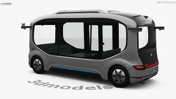 Yutong Xiaoyu Autonomous Bus 2024 3D model by 3DModels.org