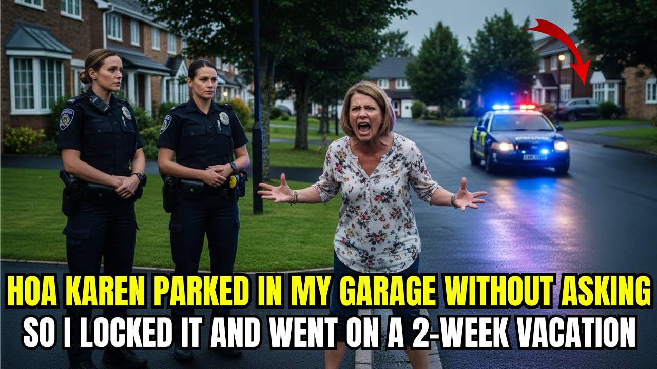 HOA Karen Parked in My Garage Without Asking — So I Locked It and Went on a 2-Week Vacation