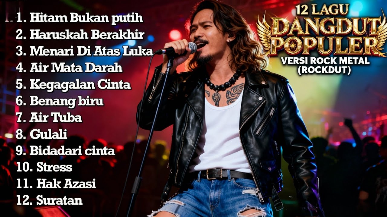 Rockdut Legend Indonesia 🔥 12 Lagu Dangdut Legendaris Versi Rockdut  Full Album Nonstop