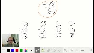 Euclidean Algorithm for Greatest Common Factors