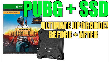 PUBG xbox using SSD - ULTIMATE upgrade - More chicken dinners!