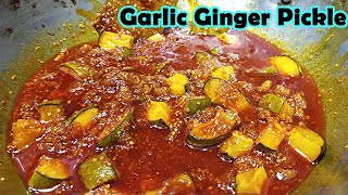 Garlic ginger pickle