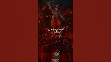 Happy Krishna Janmashtami 💗🥰 ! Krishna Janmashtami Status #shorts #janmashtami #trending