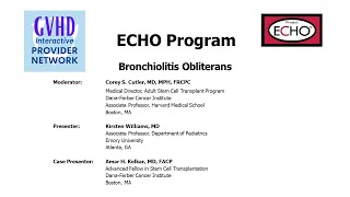 Bronchiolitis Obliterans / GVHD: