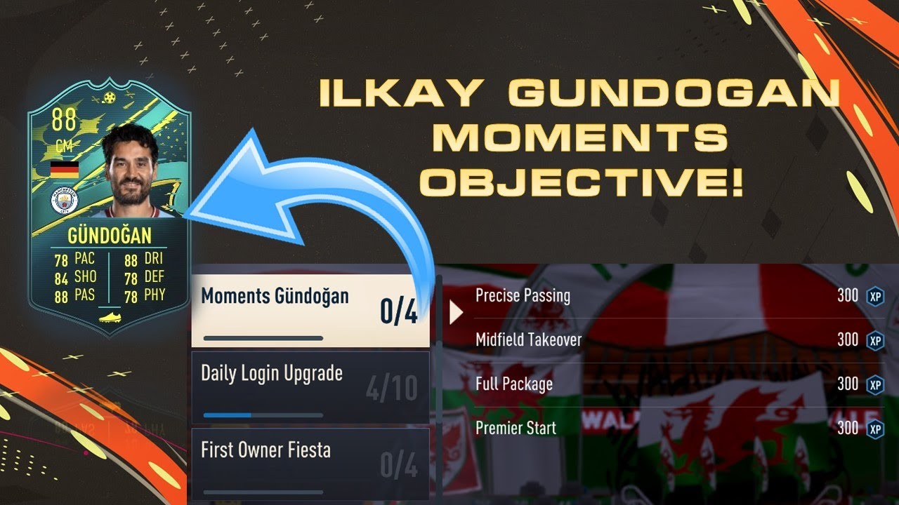 Fifa 23  |  How To Complete The Moments Ilkay Gundogan Objective Card