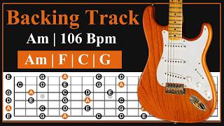 Am Pentatonic Practice | 70s Classic Rock Backing Track