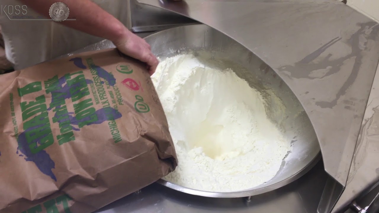 1 Operating: Powder Mixing Table (sn557) 2018 - YouTube