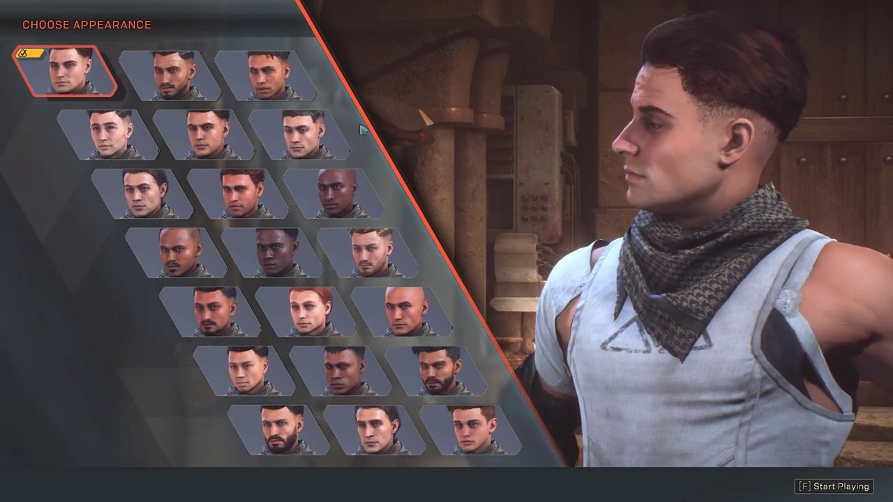Anthem's Very Disappointing Character Creation