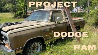 1987 DODGE RAM PROJECT