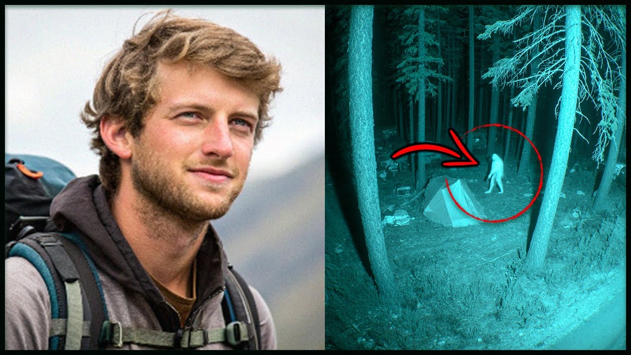 Турист пропал в Йеллоустоуне —  На его камере зафиксирована Огромная фигура, стоящая за Палаткой...