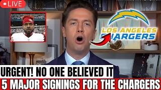 🎊🥳CONTRACT READY! WILL HE SIGN WITH THE LOS ANGELES CHARGERS? THE ANSWER HAS FINALLY ARRIVED!