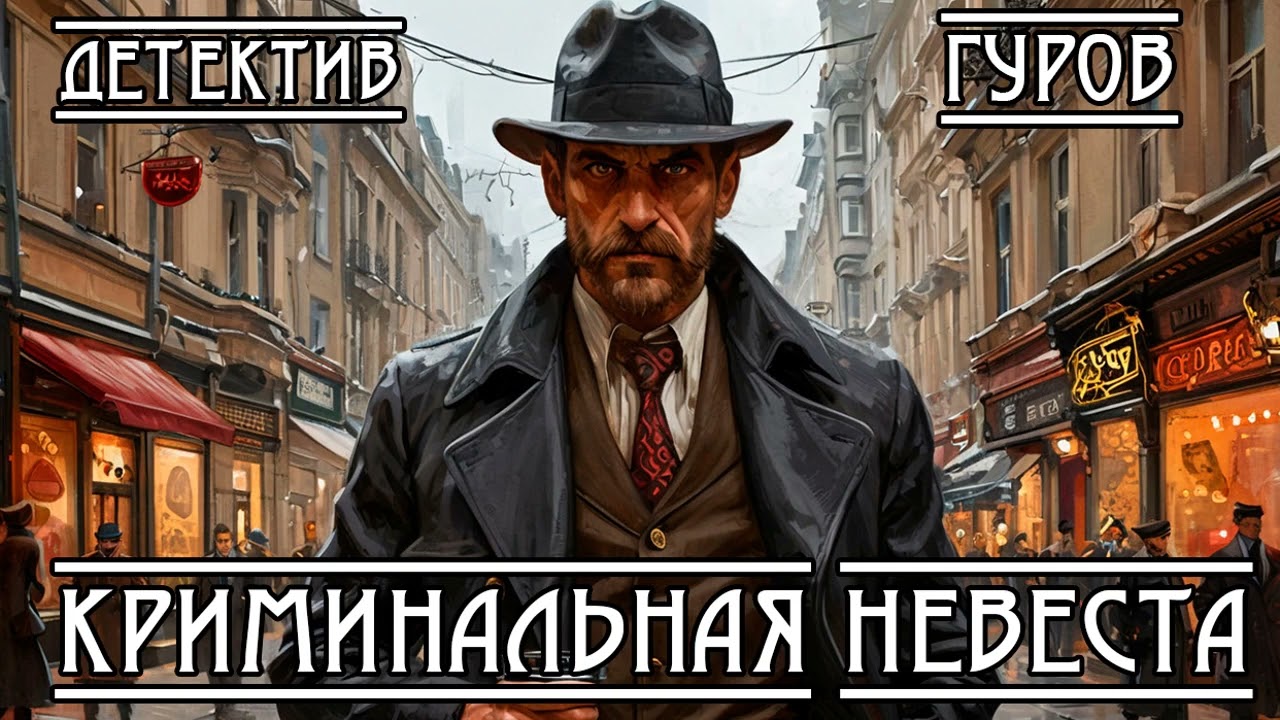 АУДИОКНИГА ДЕТЕКТИВ: ГУРОВ - КРИМИНАЛЬНАЯ НЕВЕСТА