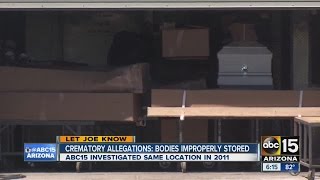 Bodies improperly stored at Valley crematory?