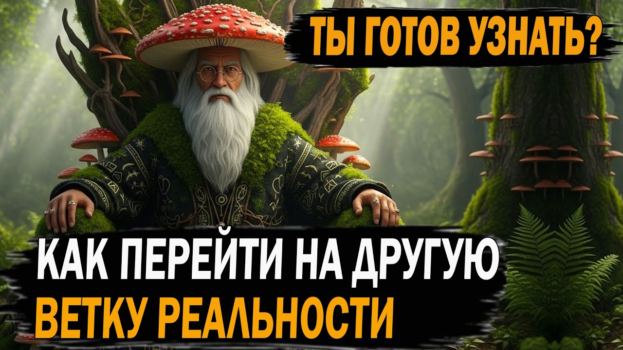 Древнее Знание О Том КАК ИЗМЕНИТЬ ЖИЗНЬ. Дедушка Мухомор открывает правду