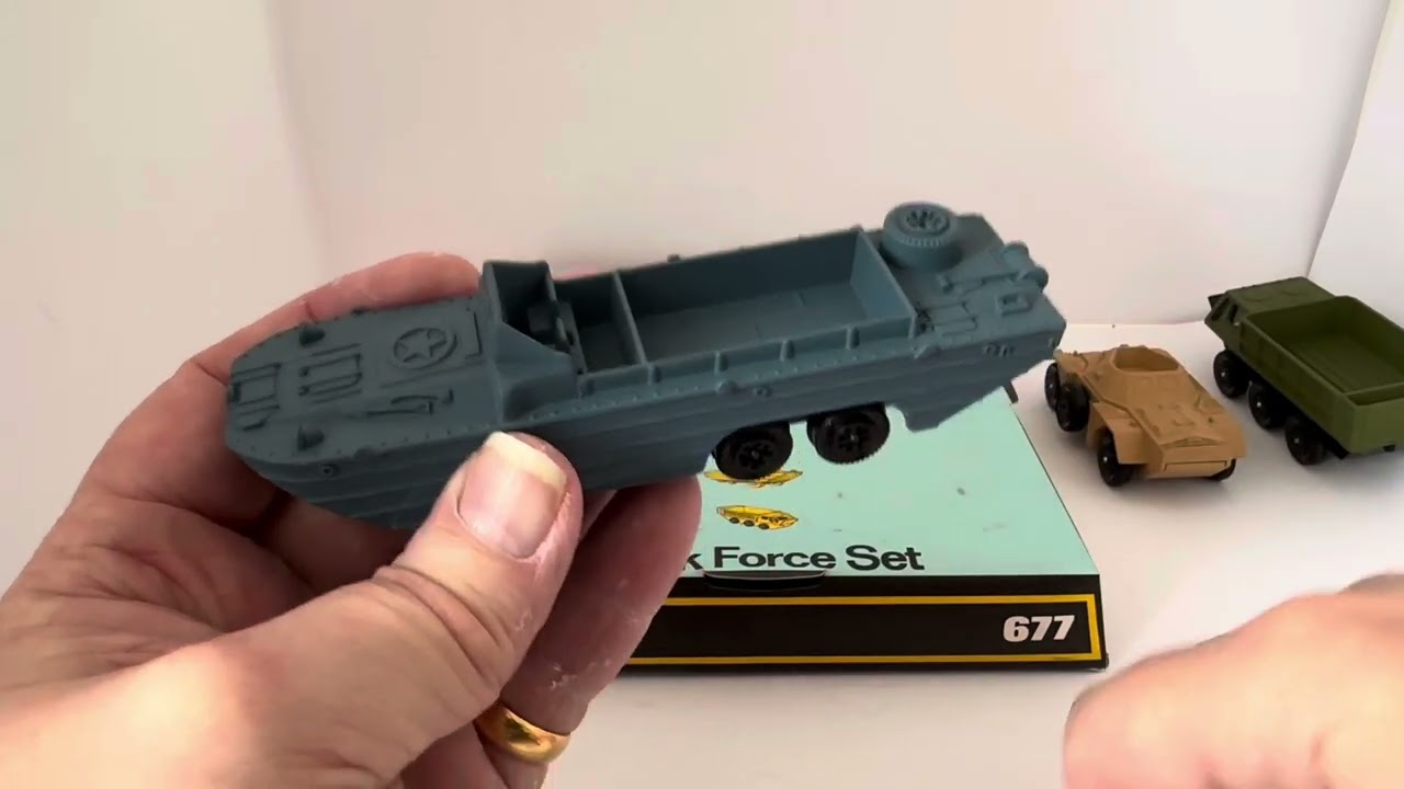 Vintage 1975 Dinky Toys No. 677 Task Force Diecast Metal Model
