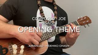 opening theme - ghibli ukulele - nausicaa of the valley of the wind