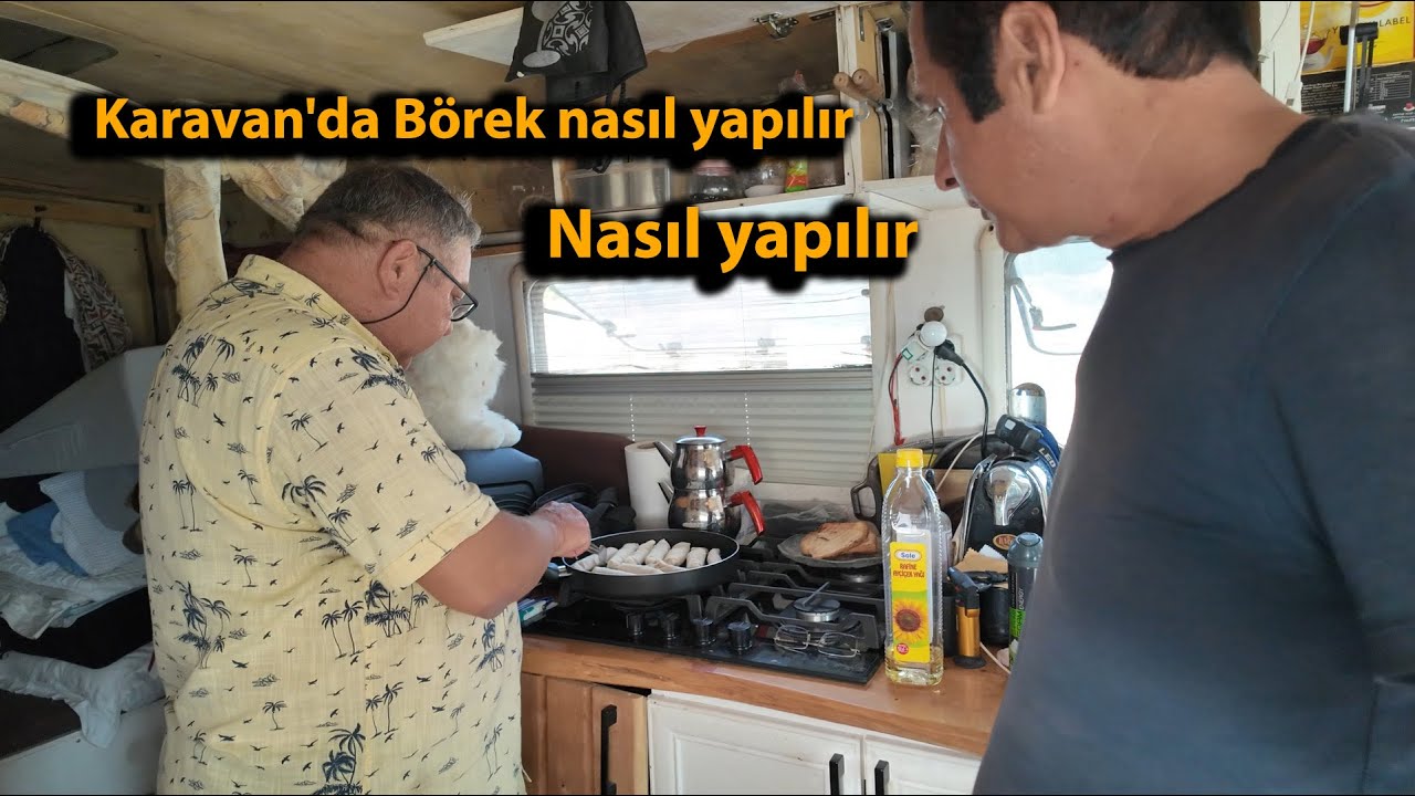 Karavan da Börek nasıl yapılır