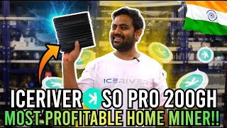 IceRiver KS0 Pro 200GH🔥 Unboxing & Setup⚡️ KASPA Home Miner🚀 Crypto Mining India #Crypto #kaspa #ks0