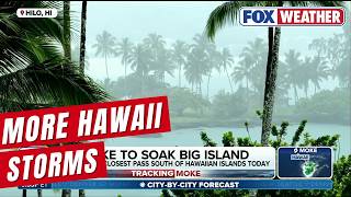 Severe Storms To Bring Rain To Already Drenched Areas In Hawaii