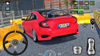 ニューシティパーキングスクール2026😱ホンダシビック最難関シティパーキングゲーム！カーゲームAndroidゲームプレイ screenshot 4