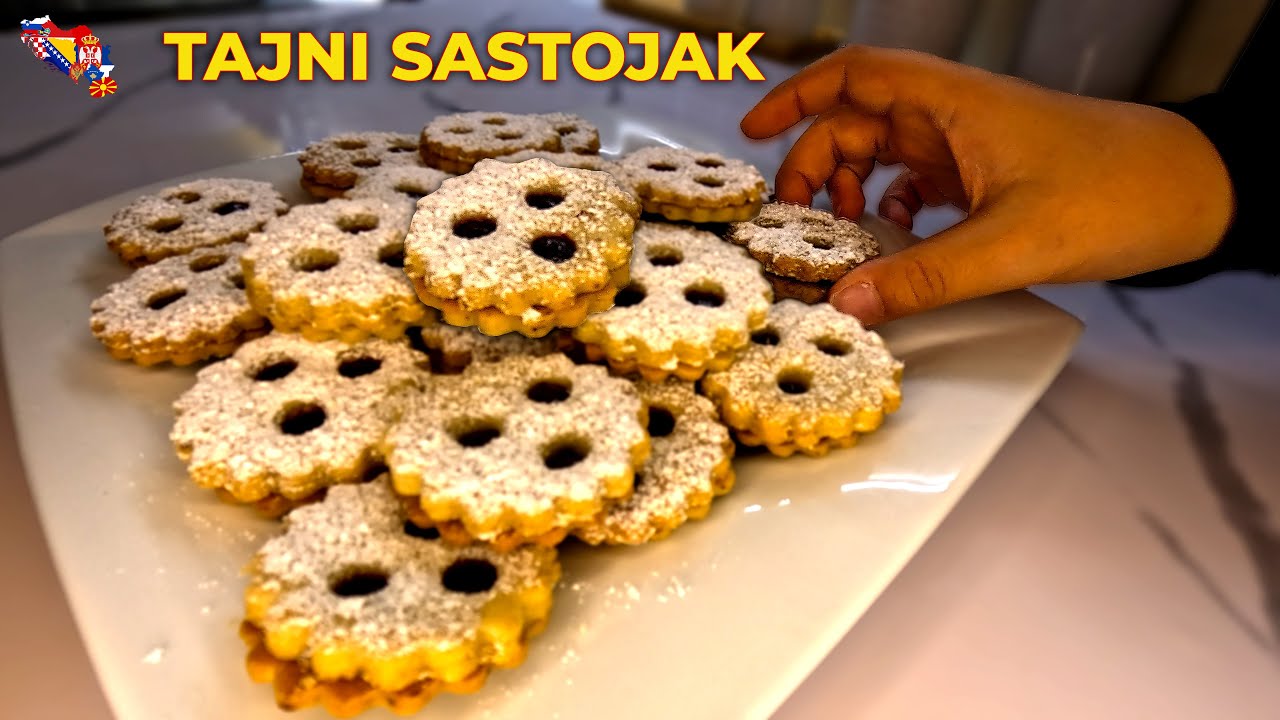 Ukus djetinjstva: 🍪 Linzer kolačići bez jaja koji tope srce