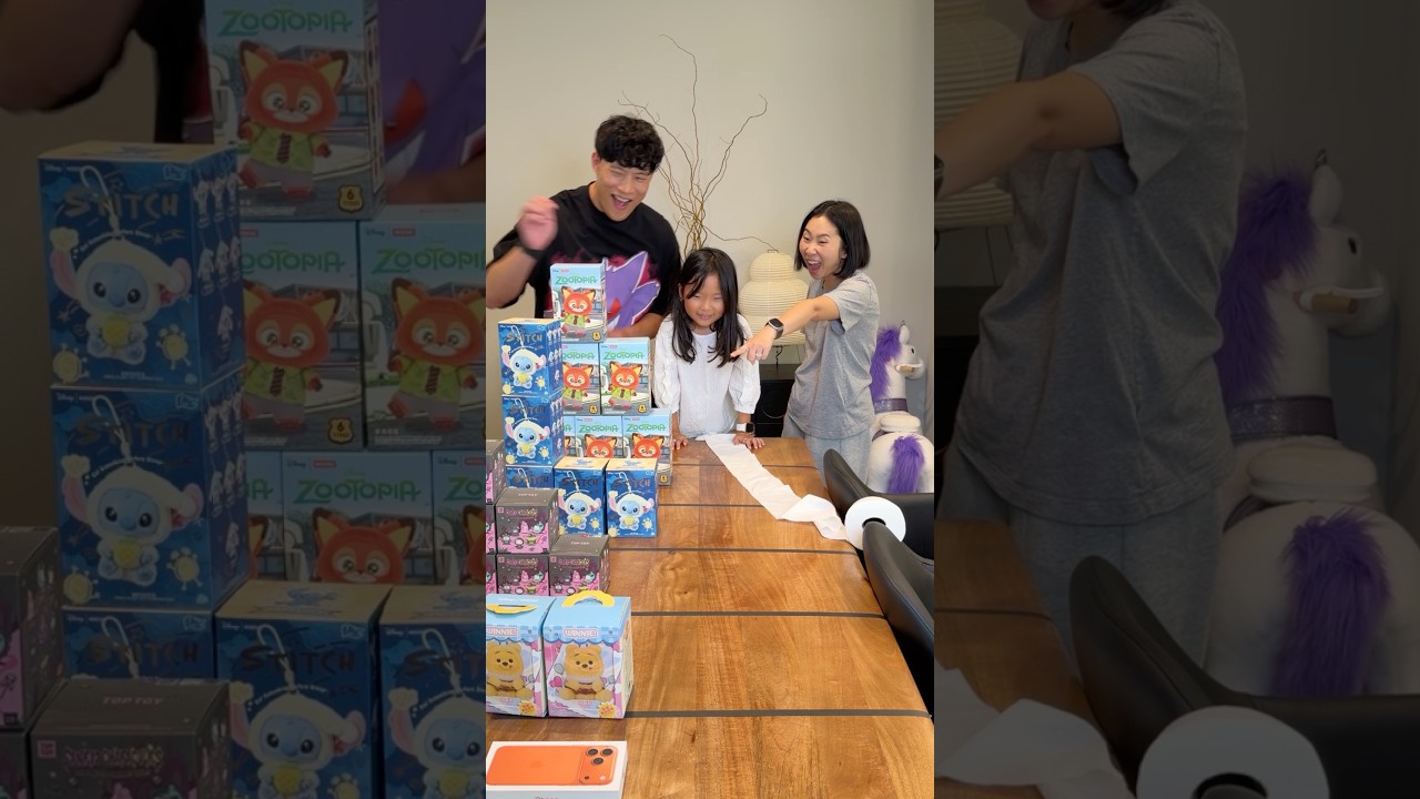 Конкурс с рулоном туалетной бумаги (коробочка-сюрприз от Stitch)