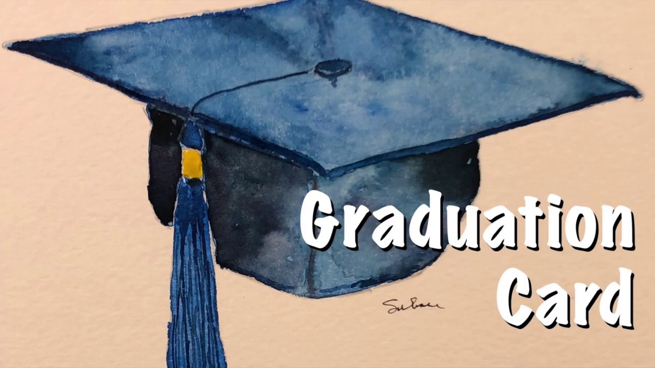 Congrats Card Grad Card Happy Day Card Watercolor Card Graduation Card  Congratulations card Watercolor Graduation Greeting Cards Paper & Party  Supplies aloli.ru