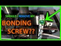 What Is a Neutral Bonding Screw in a Main or Sub Panel Load Center & Should It Be Used or Removed?