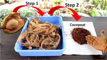 Make Cocopeat at home from Coconut | बेहतरीन कोकोपीट बनाये घर पे, नारियल के छिलके से