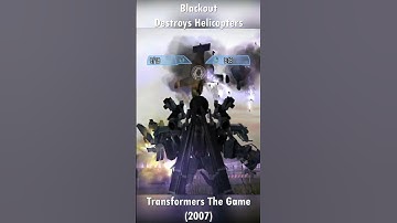 Blackout Destroys Helicopters at Once! #TransformersTheGame #shorts #Transformers