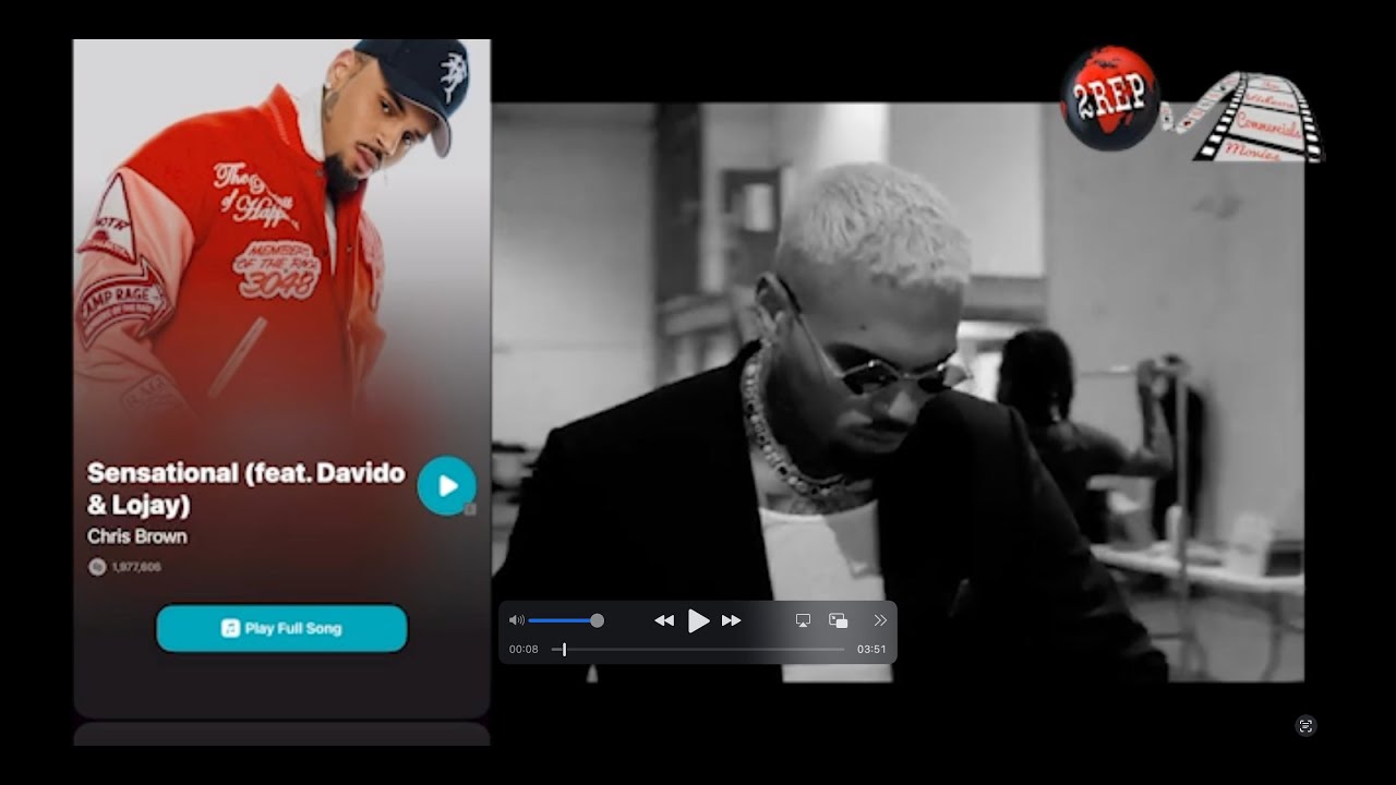 Chris Brown w/Davido & Lojay - Sensational (Lyric Smashup Video)