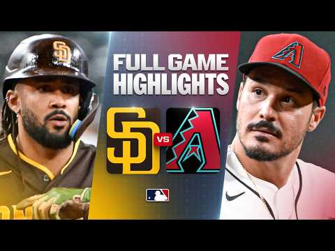 PADRES vs. D-BACKS: Official Full Game Highlights (August 4) | 2026 MLB Season