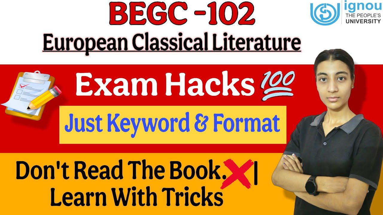 BEGC 102 | Important Topics & PYQ | Solve Any Question with 1 Trick |Ignou classes by Nisha