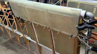 Kitplanes For Africa Explorer Build. Part 8 - Leading edge Cuffs