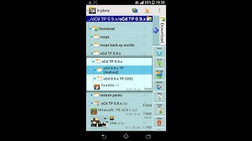 MCPE 0 9 X ANDROID HOW TO INSTALL TEXTURE PACKS