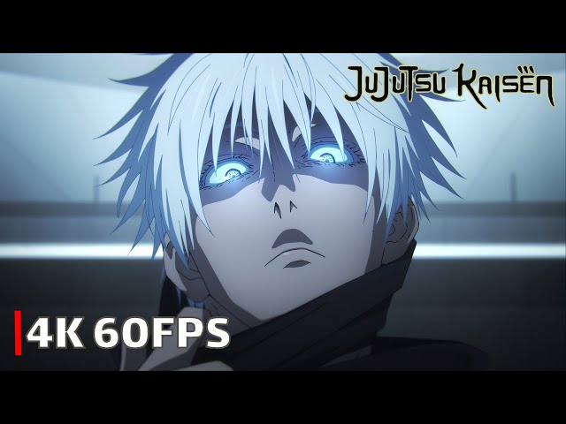 Gojo vs Jogo, Hanami and Choso - Encounter | Jujutsu Kaisen Season 2 Episode 8 | 4K 60FPS | Eng Sub class=