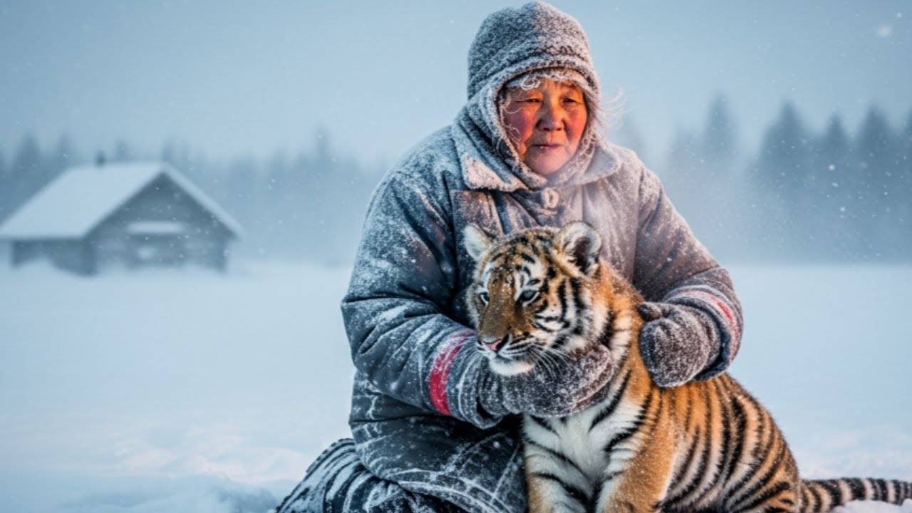 At −71°C, a 90-Year-Old Woman Saved a Ferocious Tiger in a Deadly Siberian Storm