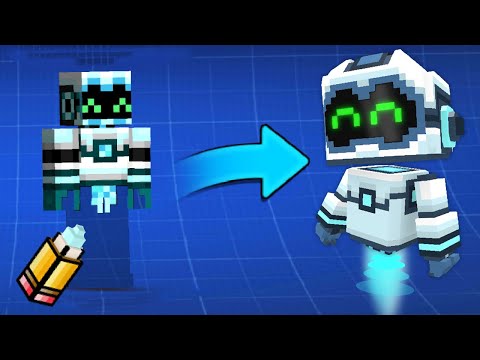 HOW TO DRAW THE ROBO DUDE BATTLE PASS SKIN | Yeah, that dude | Pixel Gun 3D