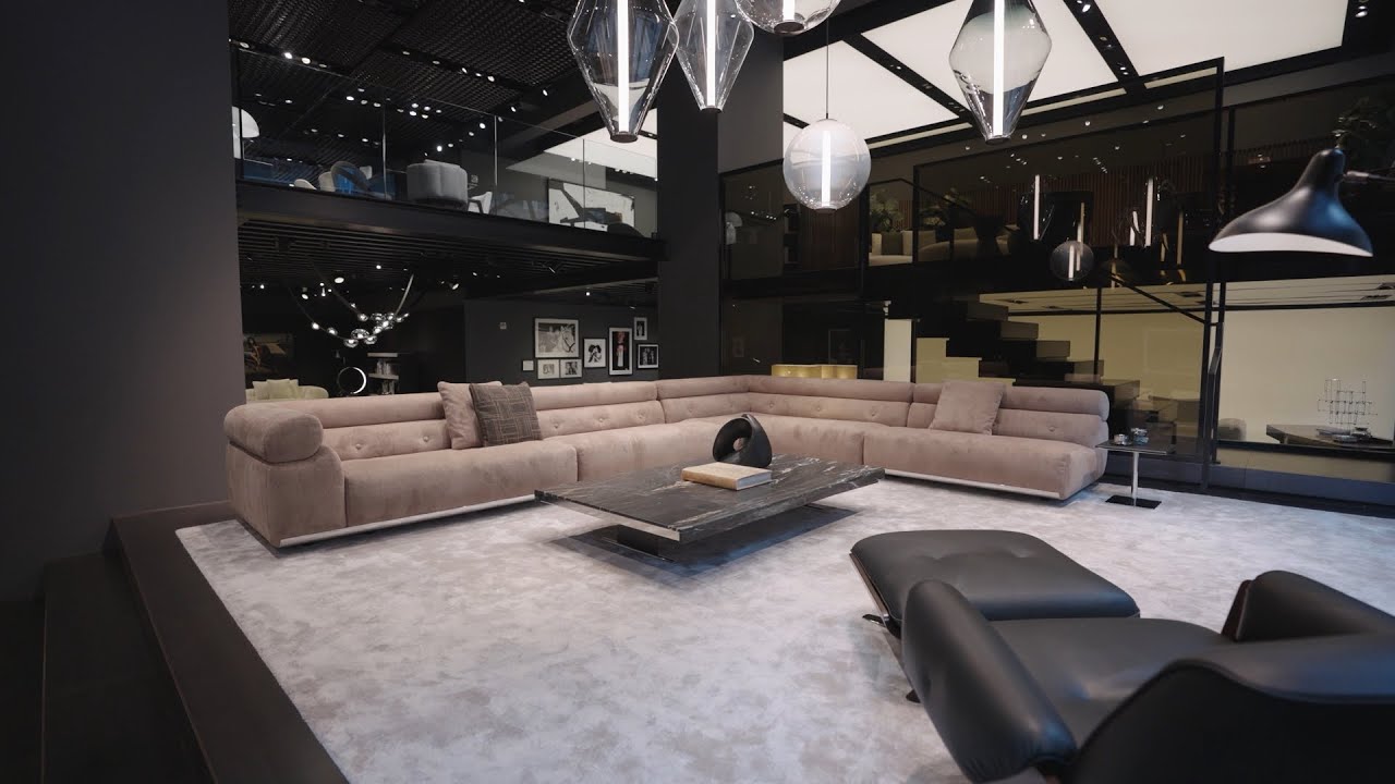 Minotti by ddc Interior Design Showroom Showcase - YouTube