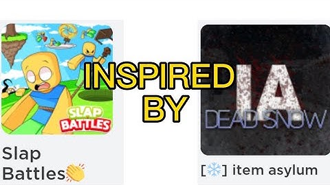 This Slap Battles Glove Was INSPIRED By Item Asylum