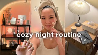 self-care night routine 🌙☁️ productive, cozy, relaxing